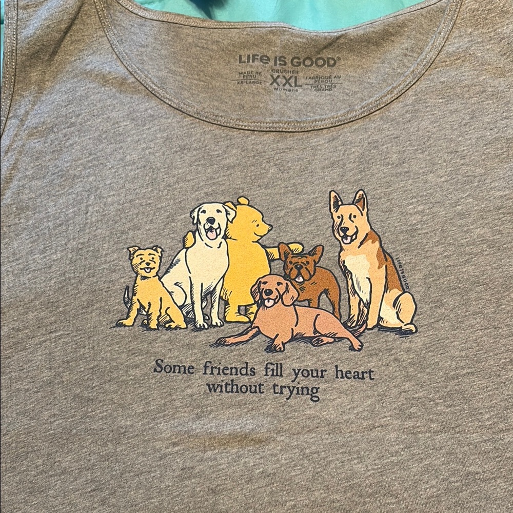 Life Is Good Brown Dog Clothing & Accessories